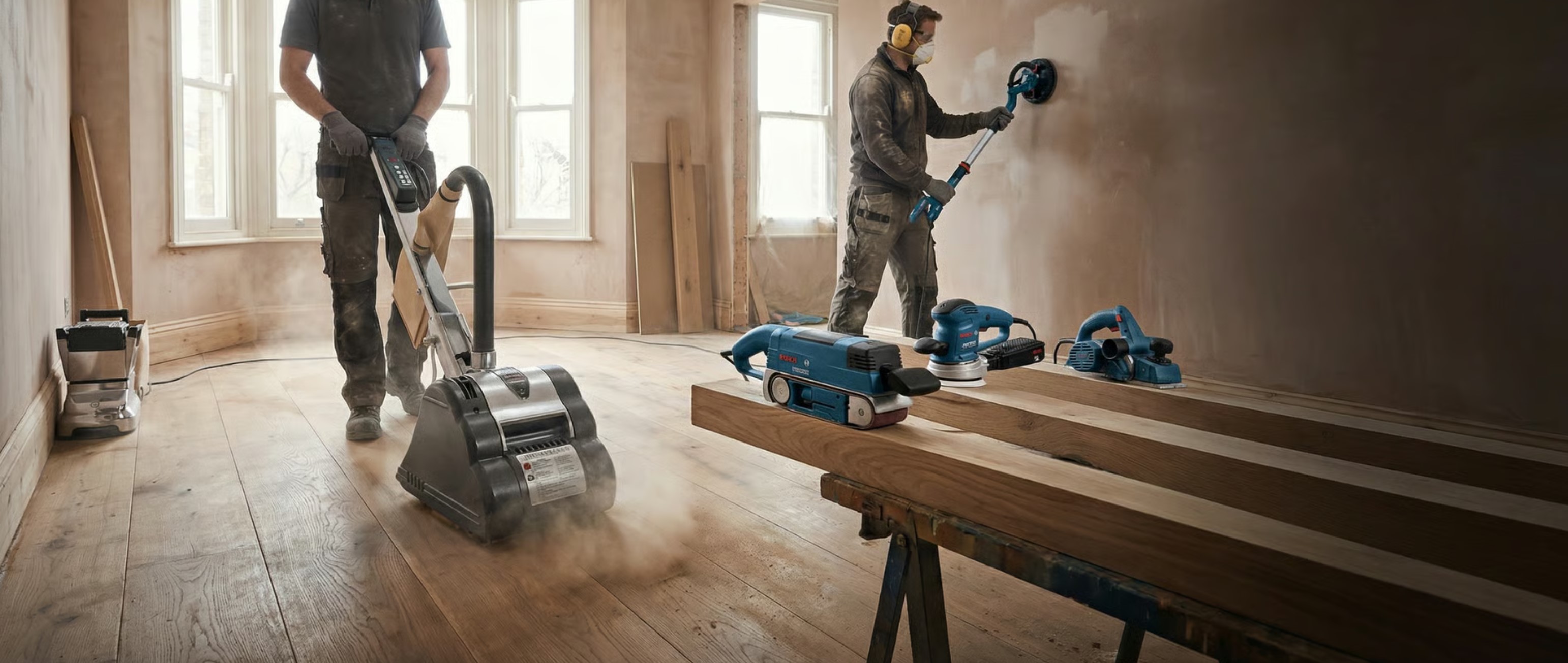 Sanding, Carpentry & Fixing